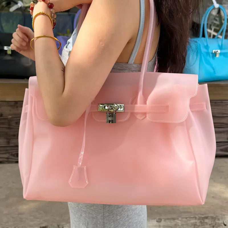Jelly-Style Multi-Functional Handbag