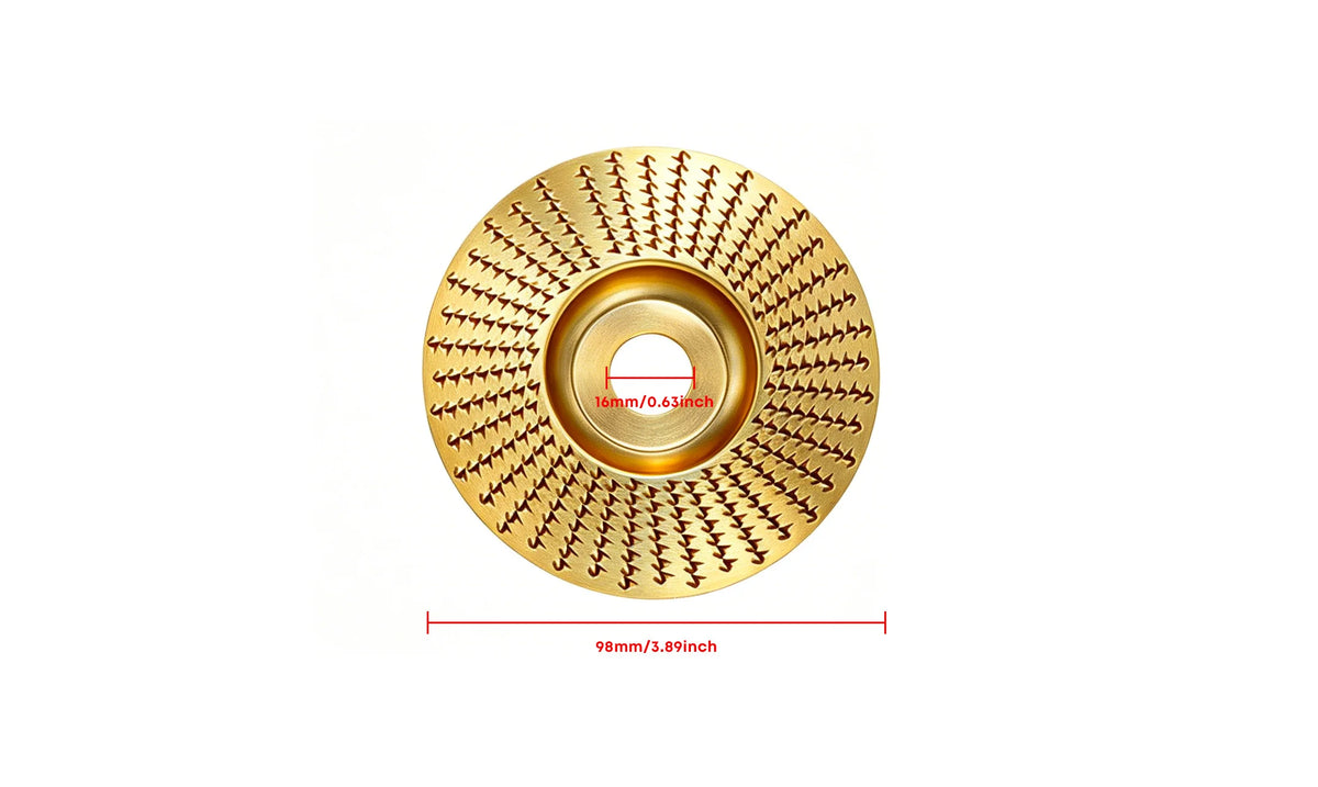 ⏰Wood Angle Shaping Wheel – Fast-Cut, Sharp, Wear-Resistant, for Angle Grinder