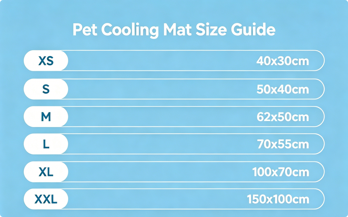 Self-Cooling Pet Mat for Dogs & Cats