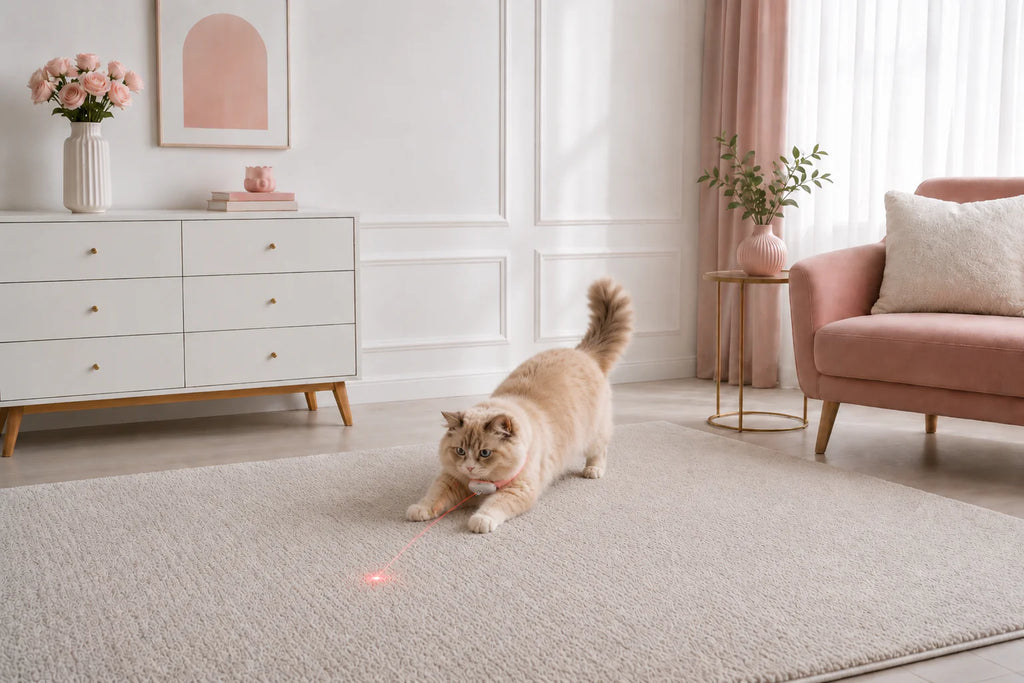 Wearable Laser Cat Collar Toy — Hands-Free Automatic Self-Play