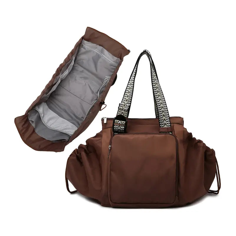 Large-Capacity, Expandable, Splash-Resistant Women's Travel Tote Bag