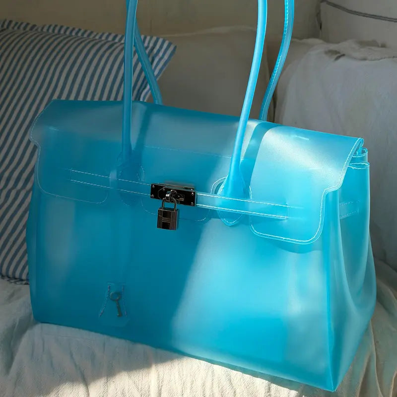 Jelly-Style Multi-Functional Handbag