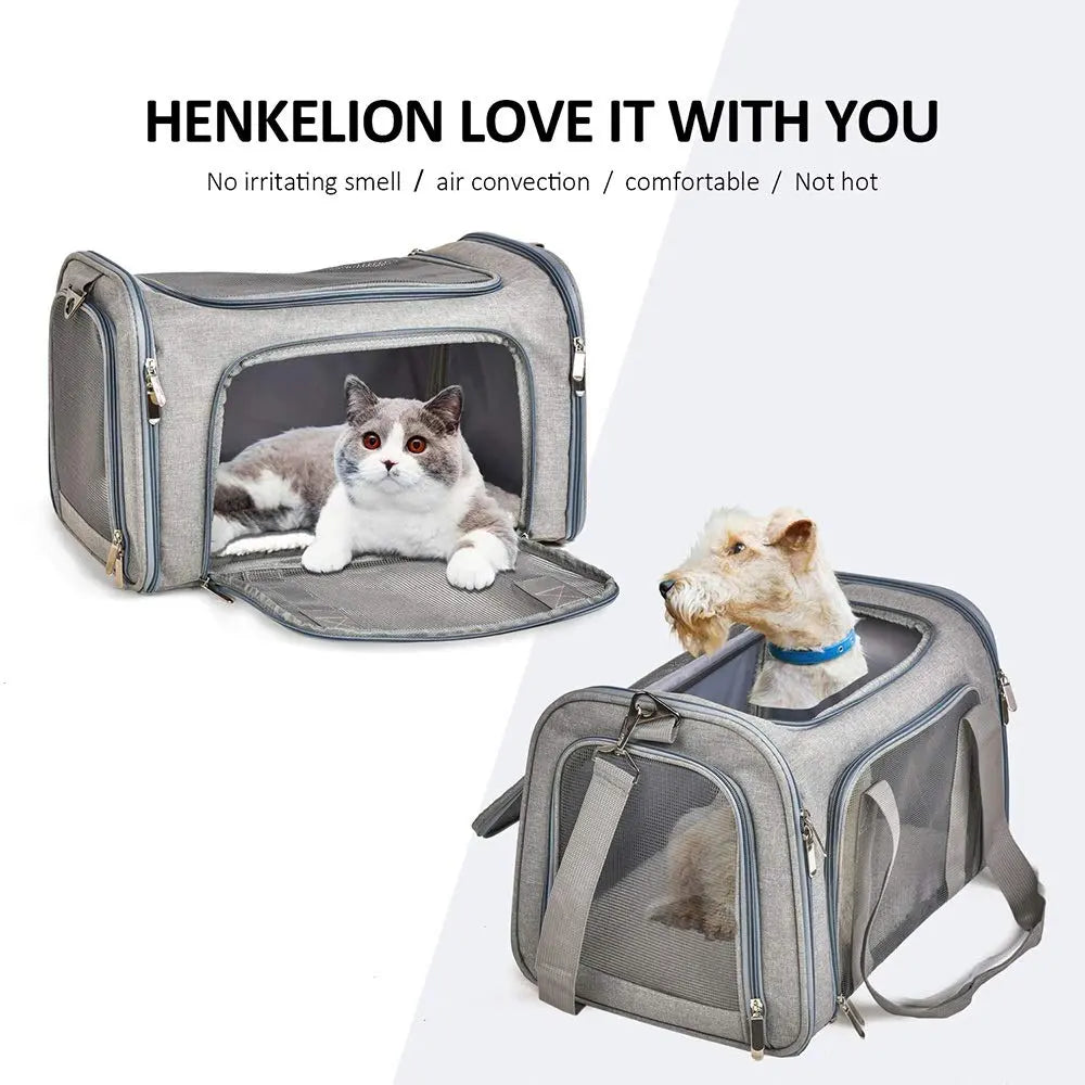 Pet carrier, suitable for small dogs and cats