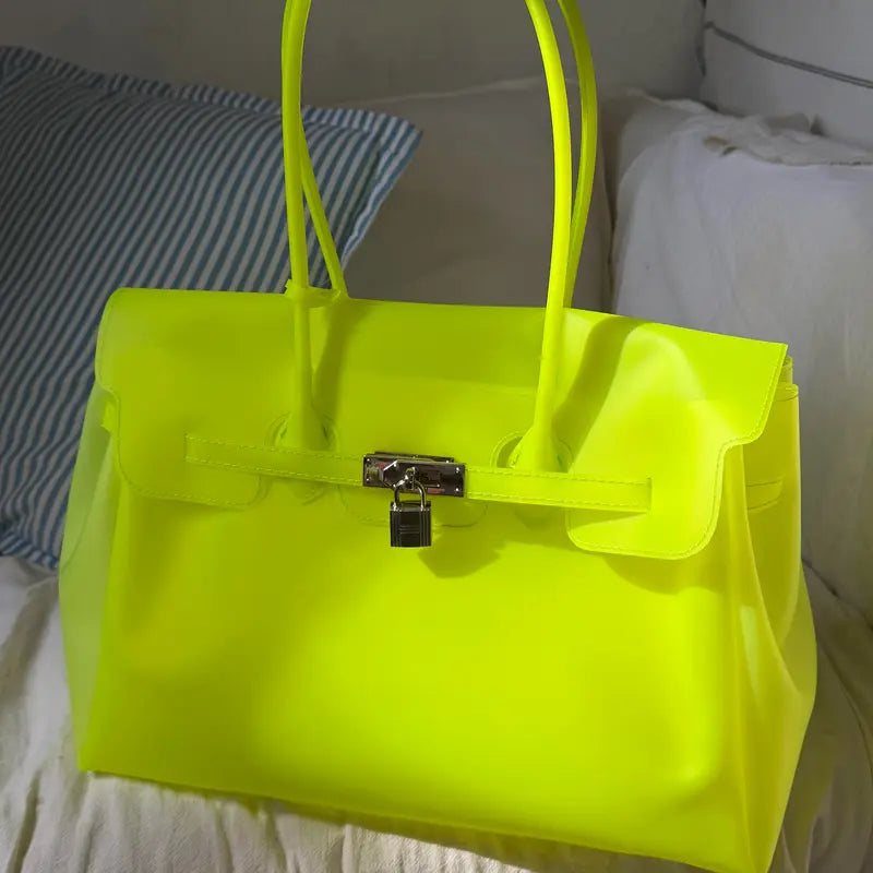 Jelly-Style Multi-Functional Handbag