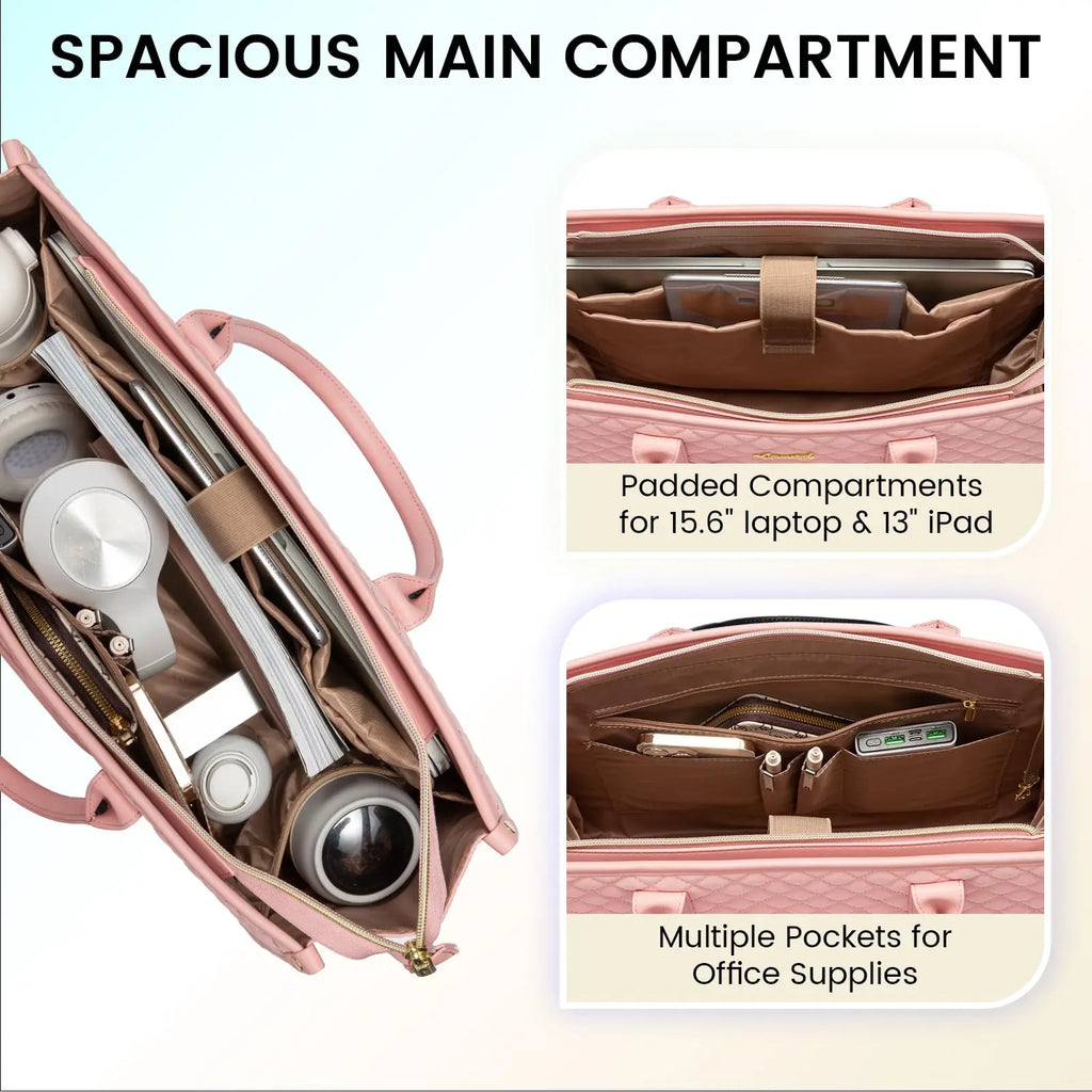 17-inch Waterproof Laptop Bag for Women
