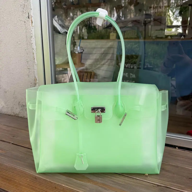 Jelly-Style Multi-Functional Handbag
