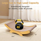 23.6-inch Large Natural Jute Scratching Post