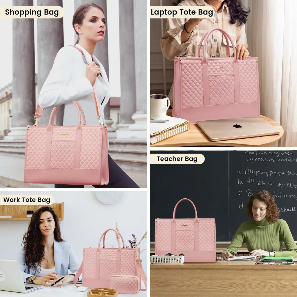 17-inch Waterproof Laptop Bag for Women