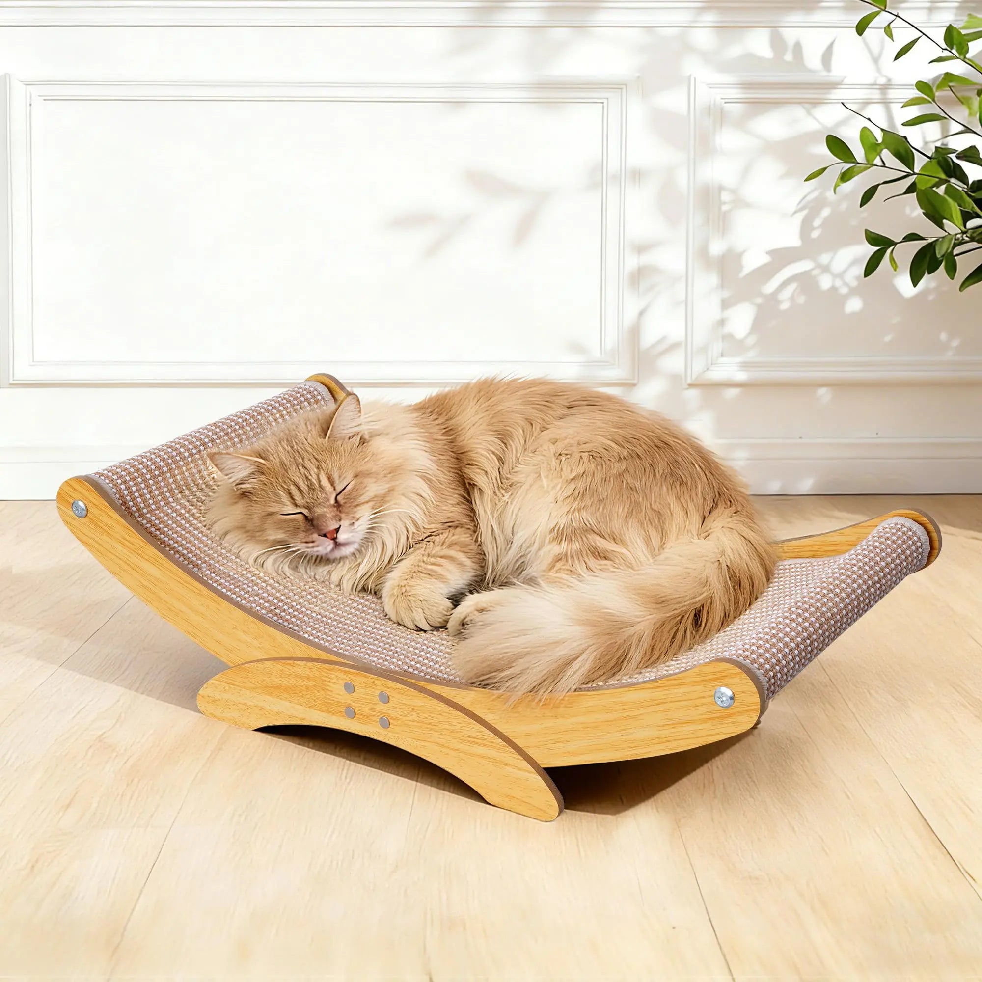 23.6-inch Large Natural Jute Scratching Post