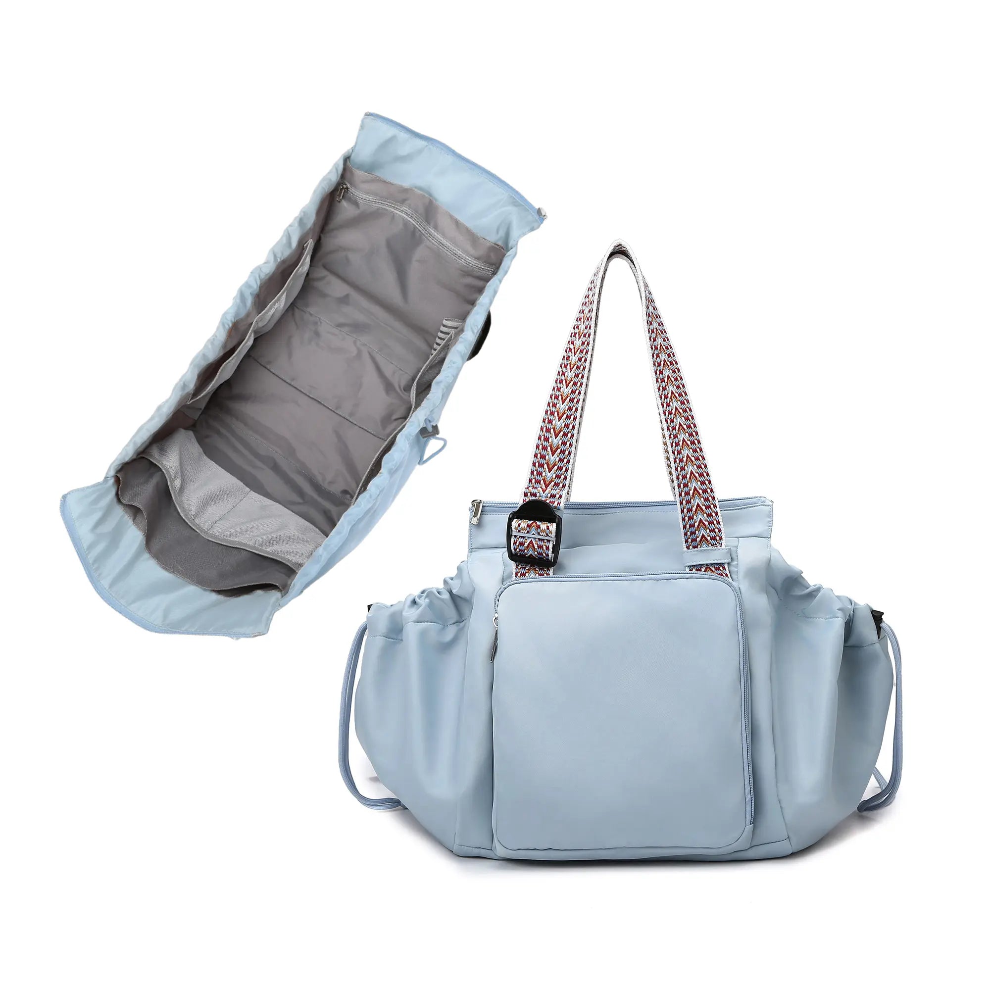 Large-Capacity, Expandable, Splash-Resistant Women's Travel Tote Bag