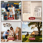 Shrink Your Luggage by 80% with the Ultimate Cordless Travel Vacuum Storage Kit!