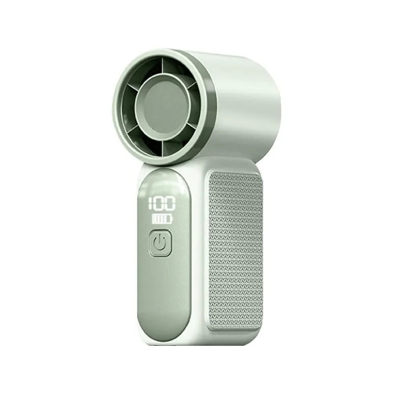❄️ Turbo Handheld Fan – 16900 RPM, 6 speeds, LED display