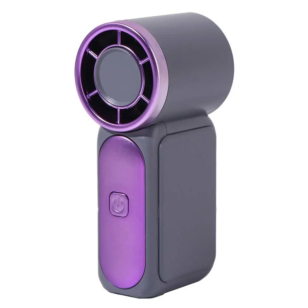 ❄️ Turbo Handheld Fan – 16900 RPM, 6 speeds, LED display