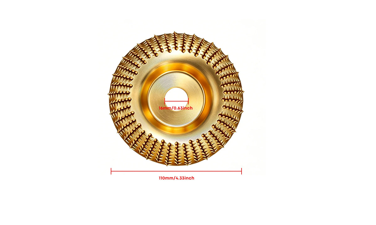 ⏰Wood Angle Shaping Wheel – Fast-Cut, Sharp, Wear-Resistant, for Angle Grinder