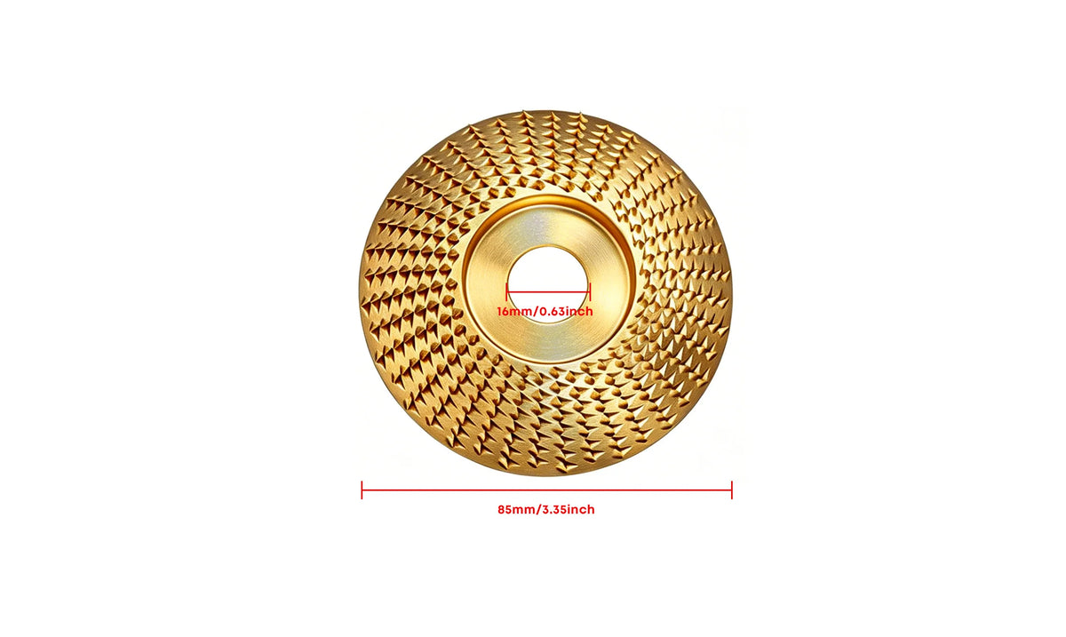 ⏰Wood Angle Shaping Wheel – Fast-Cut, Sharp, Wear-Resistant, for Angle Grinder