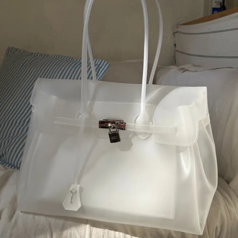 Jelly-Style Multi-Functional Handbag
