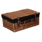 46cm Double Steamed Willow Wicker Picnic Basket