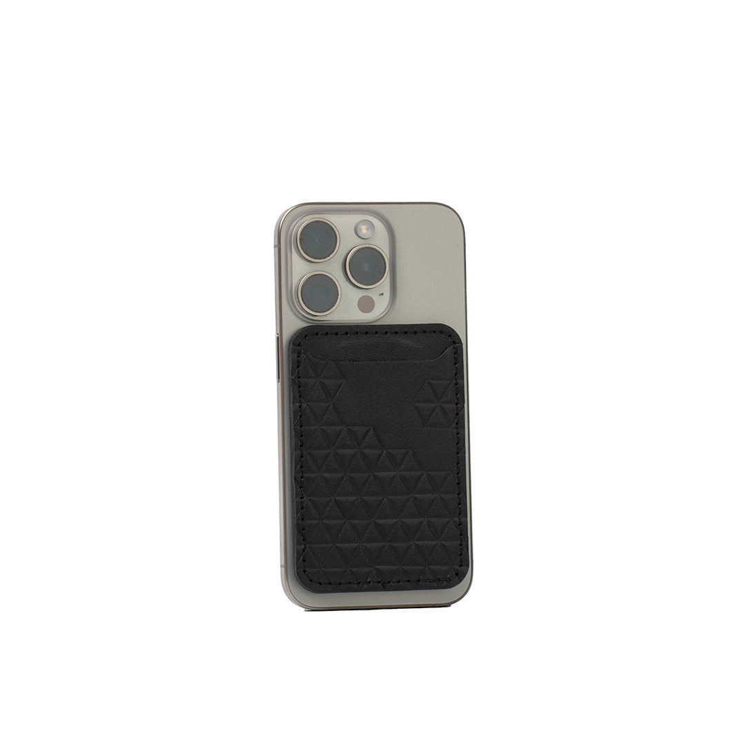 Leather Wallet compatible with MagSafe - Diamonds