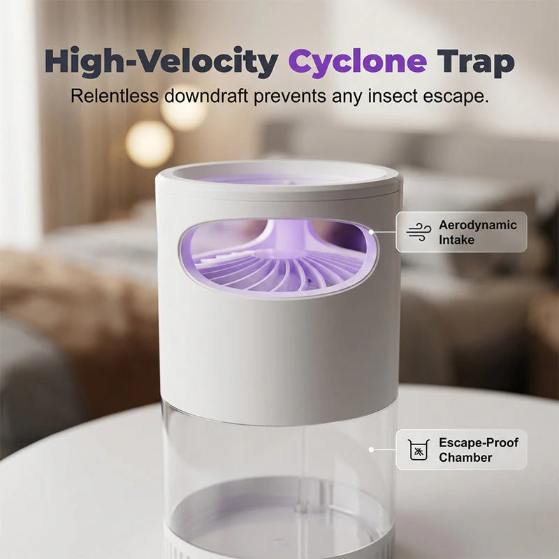 🔥2026 Hot Sale 🦟UV Mosquito Killer Lamp – quiet, USB, chemical-free. 50K+ sold! 🔇🌙